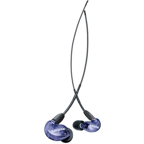 SHURE（シュア） イヤホン 有線 SE215SPE-PL-A パープル カナル型 高