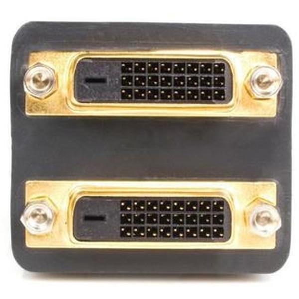 StarTech.com StarTech DVISPL1DD ブラック 30cm DVI-D−2x DVI-D分岐