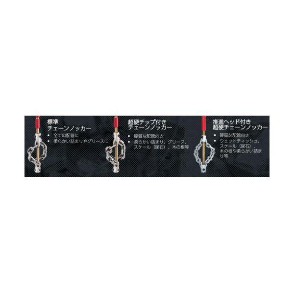 RIDGID 66583 チェーンノッカ K-9-204 推進ヘッド 超硬チップ 76mm メーカー直送