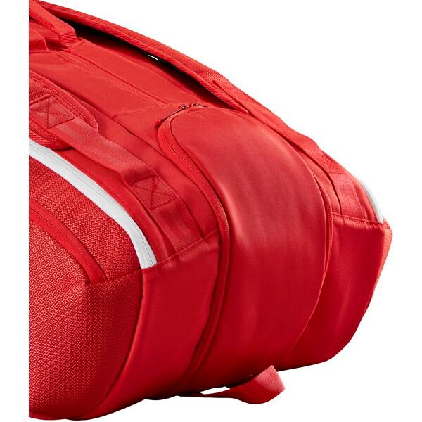 ウィルソン WR8036601001 SUPER TOUR WILSON RED 15PK 2025 Red テニスラケットバッグ_7