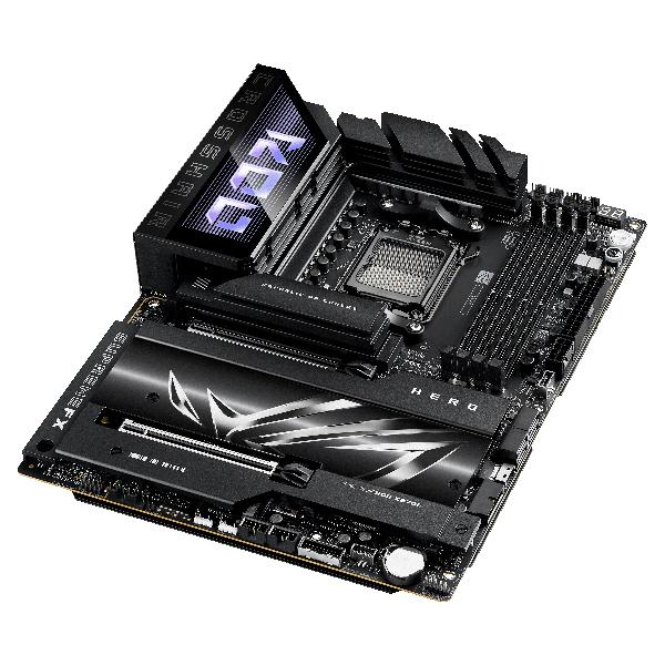 ASUS ROG CROSSHAIR X870E HERO マザーボード ASUSのゲーミングブランドのRepublic of Gamersより、AMD AM5 ソケット