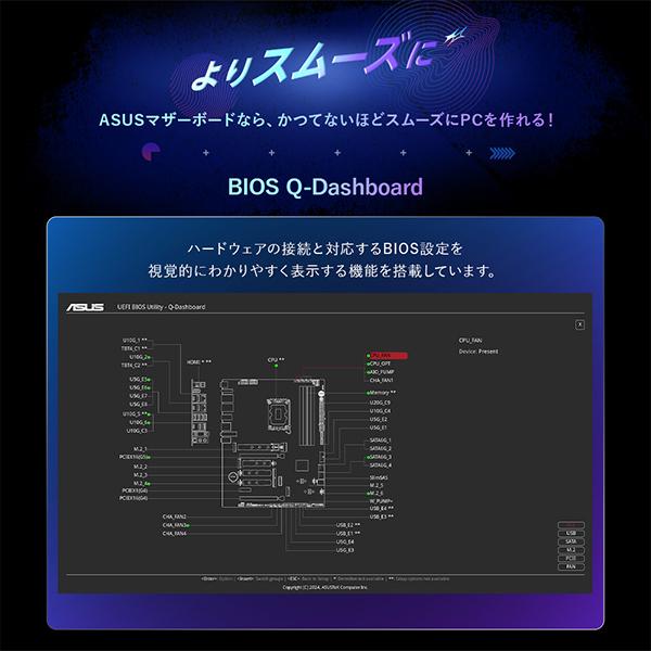 ASUS ROG STRIX Z890-F GAMING WIFI マザーボード_15