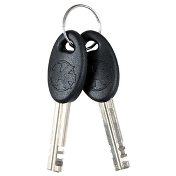 Lucchetto A Disco Kryptonite New York Noose 1213 Con Catena E Promemoria – Nero