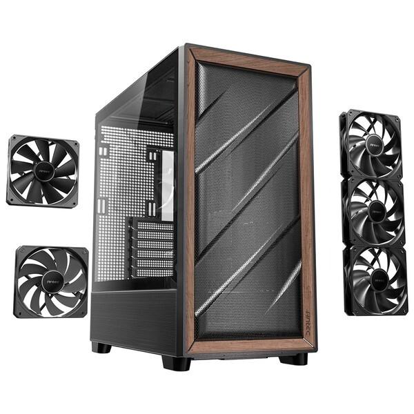 Antec（アンテック） ANTEC FLUX ブラック ミドルタワーPCケース