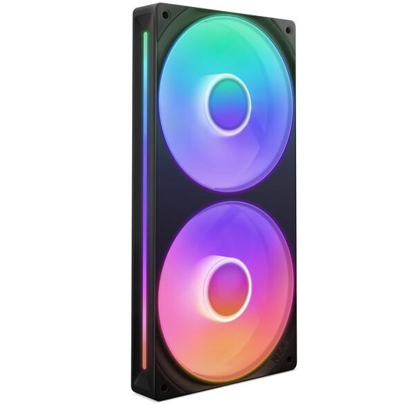 NZXT RF-U24HF-B1 ブラック F240 RGB Core Black ケースファン | NZXT