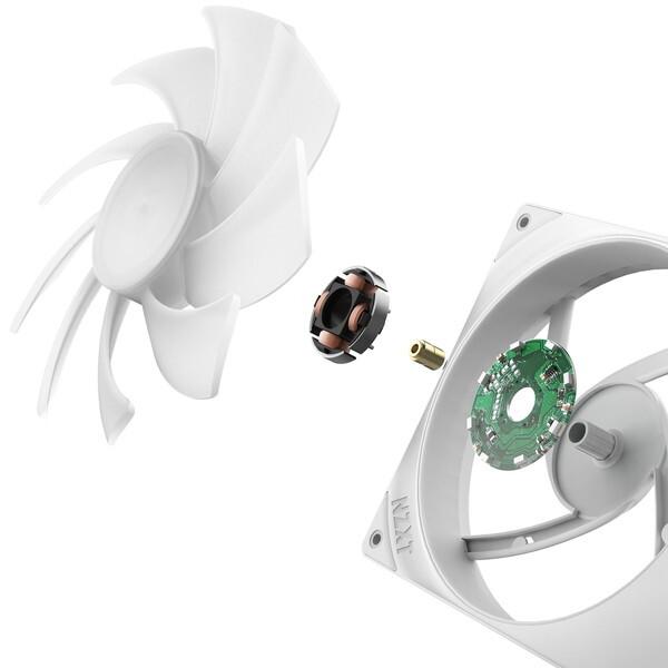 NZXT RF-U36HF-W1 ホワイト F360 RGB Core White ケースファン | NZXT | 12