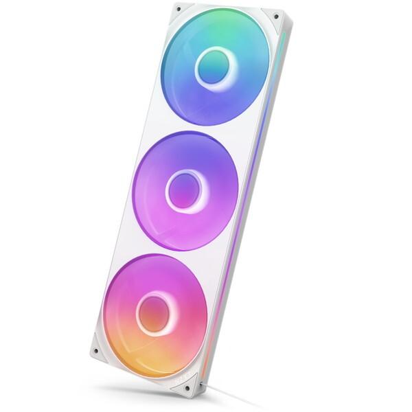 NZXT RF-U36HF-W1 ホワイト F360 RGB Core White ケースファン | NZXT | 01
