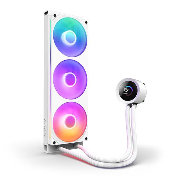 NZXT RL-KR360-W2 ホワイト Kraken Plus 360 RGB v2 CPUクーラー