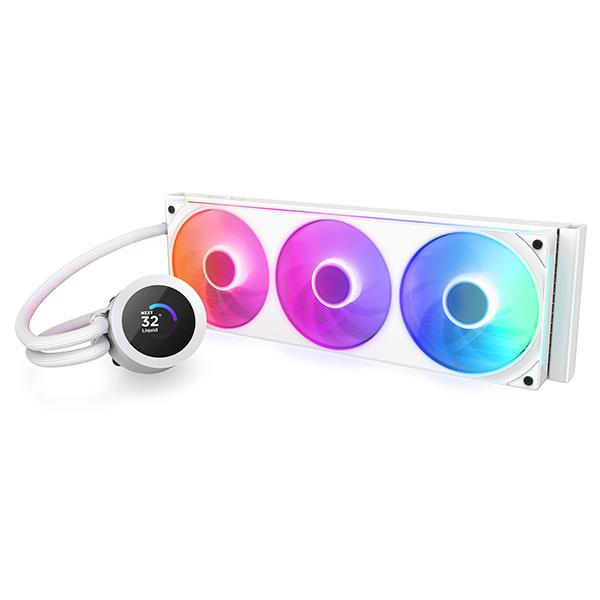 NZXT RL-KR360-W2 ホワイト Kraken Plus 360 RGB v2 CPUクーラー