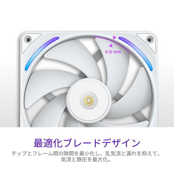 NZXT RF-U14PN-W1 ホワイト ケースファン メーカー直送 | NZXT | 11