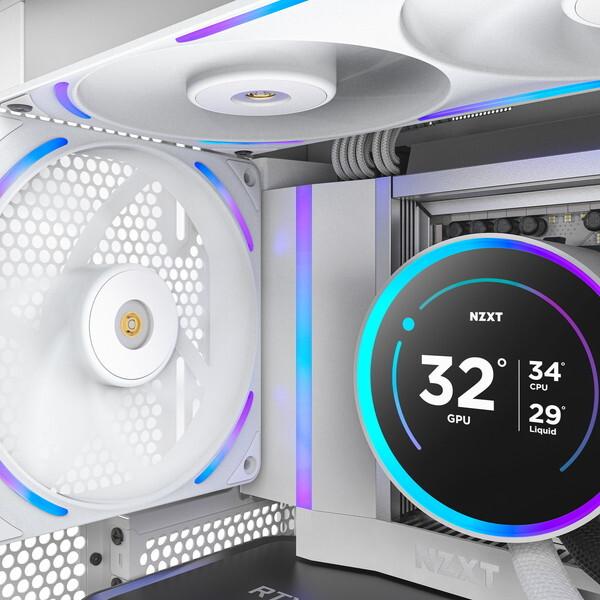 NZXT RF-U14PN-W1 ホワイト ケースファン メーカー直送 | NZXT | 07