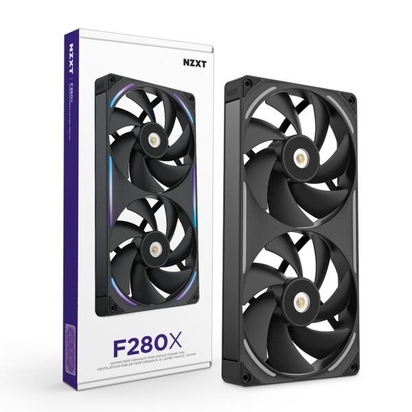 NZXT NZXT RF-U28PN-B1 ブラック ケースファン メーカー直送 : MAXZEN