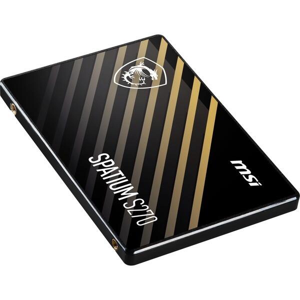 MSI MSI SPATIUM S270 SATA 2.5 960GB SATA 2.5インチ SSD 【公式通販】