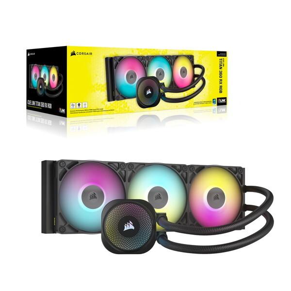 CORSAIR（コルセア） Corsair CW-9061018-WW ブラック iCUE LINK TITAN