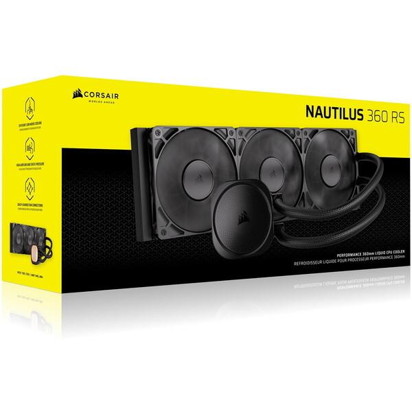 CORSAIR（コルセア） Corsair CW-9060089-WW ブラック NAUTILUS 360 RS
