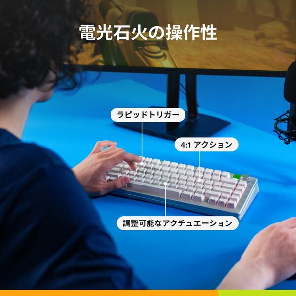 Glorious GLO-KB-GMMK3-PRO-65-PB-HE-W-SIL-US シルバー ゲーミングキーボード 有線 (英語配列 65キー)_11