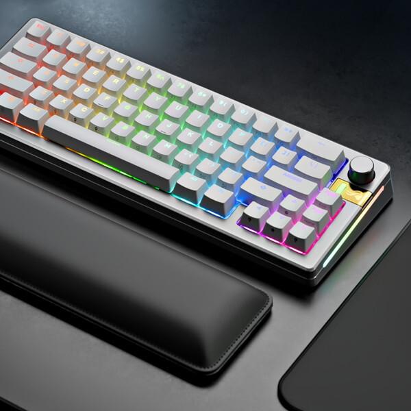 Glorious GLO-KB-GMMK3-PRO-65-PB-HE-W-SIL-US シルバー ゲーミングキーボード 有線 (英語配列 65キー)_17