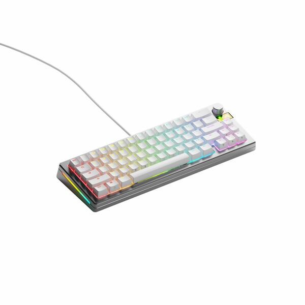 Glorious GLO-KB-GMMK3-PRO-65-PB-HE-W-SIL-US シルバー ゲーミングキーボード 有線 (英語配列 65キー)_4
