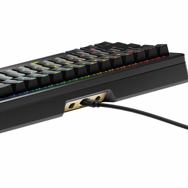 Glorious GLO-KB-GMMK3-PRO-65-PB-HE-W-BLK-US ブラック ゲーミングキーボード 有線 (英語配列 65キー)_6