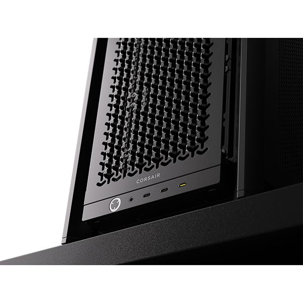 Corsair CC-9011326-WW ブラック FRAME 4000D LCD RS ARGB Premium Mid-Tower ミドルタワー PCケース メーカー直送 | CORSAIR | 17