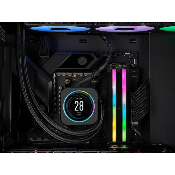 CMH32GX5M2B6400Z36 グレー DDR5. 6400MT/s 32GB(16GBx2) UDIMM. 36-48-48-104. XMP 3.0 & AMD EXPO. VENGEANCE RGB DDR5 Grey. 1.35V メモリ 【ください】