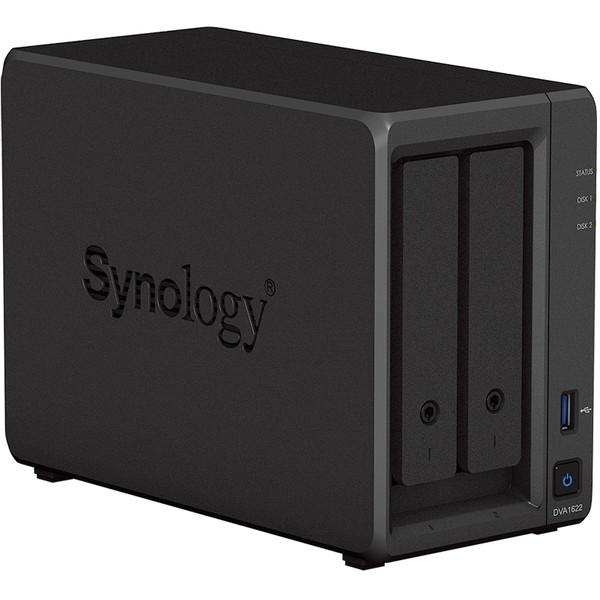 【値下げ】Synology ディープラーニング DVA1622 NAS 2ベイ Synology（シノロジー） DVA1622 Synology ディープラーニングNVR