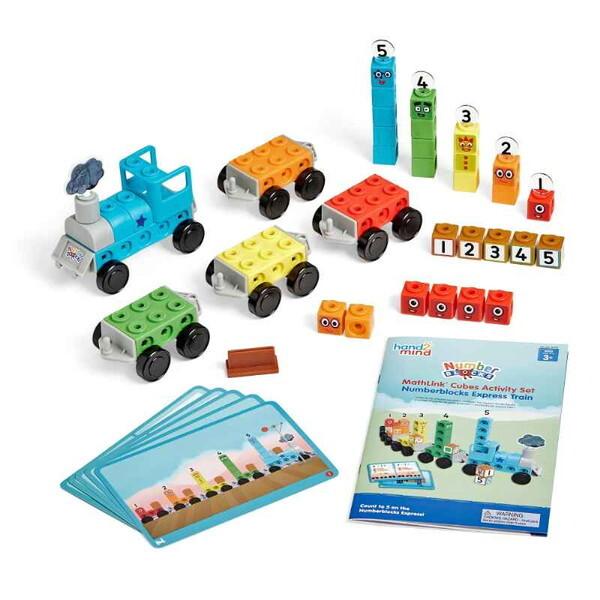 Learning Resources 96094 MathLink Cubes Activity Set Numberblocks