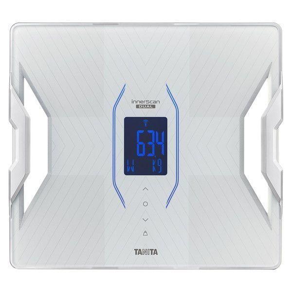 美品 タニタ 体組成計 RD-912 プレミアム・ホワイト TANITA RD-912-WH パールホワイト インナースキャンデュアル デュアル