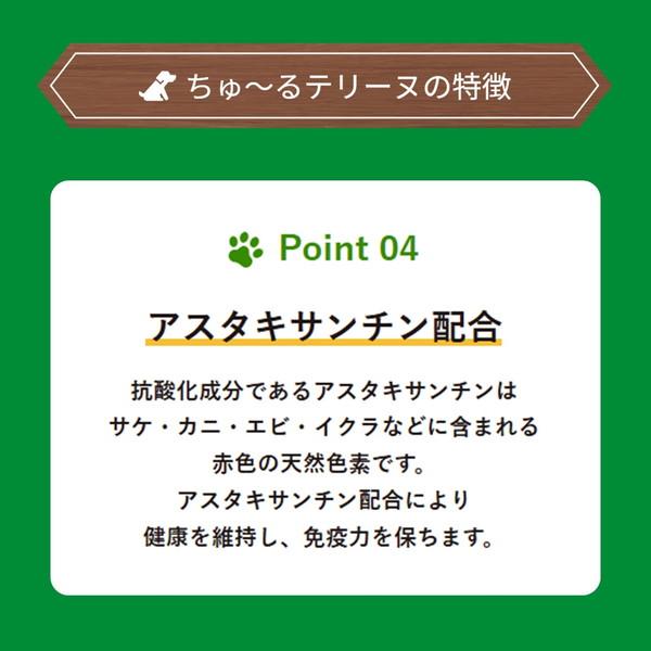 【お得なクーポン配布中】48個セット いなばペットフード ちゅ〜るテリーヌ ビーフ15g×4本_4