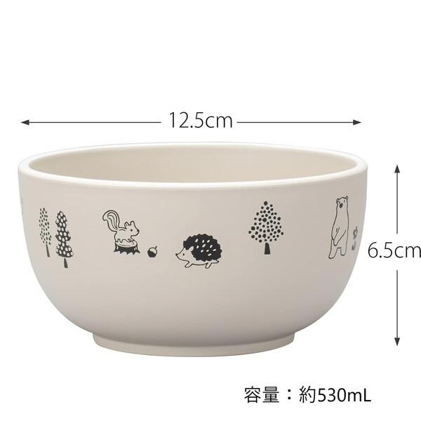 宮本産業 森の仲間たち ミニどんぶり GY : MAXZEN Direct Yahoo!店