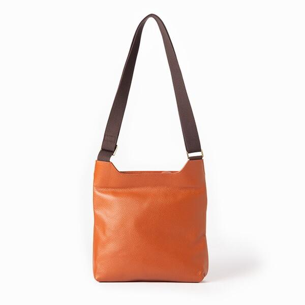 小田清 豊岡工房 軽量牛革ボディショルダー パープル 438313 : MAXZEN