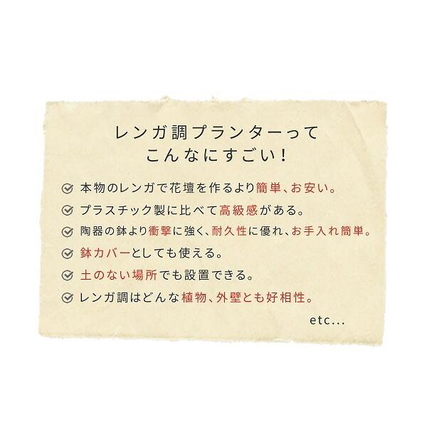 住まいスタイル TER-PL800 レンガ調プランター terre(テール) 幅80タイプ メーカー直送_7