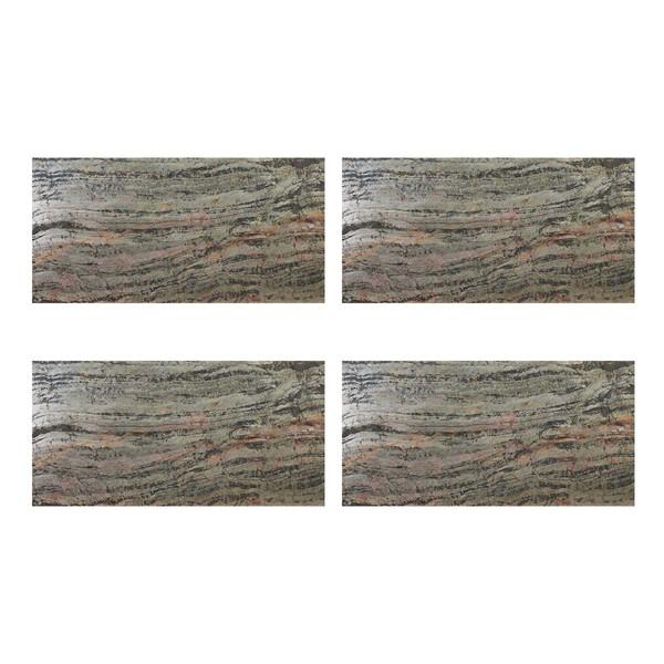 住まいスタイル STN0612-4P-BRN 「DIY Stone」 DIYで貼れる天然石タイル 122×61cm (2.97m2) 4枚セット メーカー直送_1