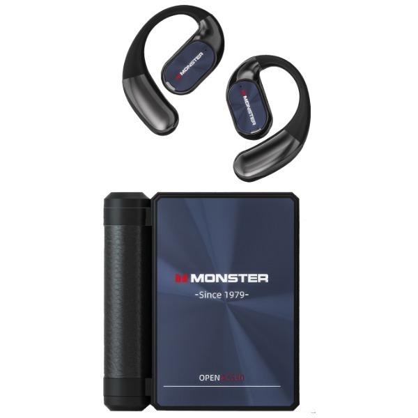 Monster Open Ear AC530 ブラック MH22248(BK) 完全ワイヤレスイヤホン