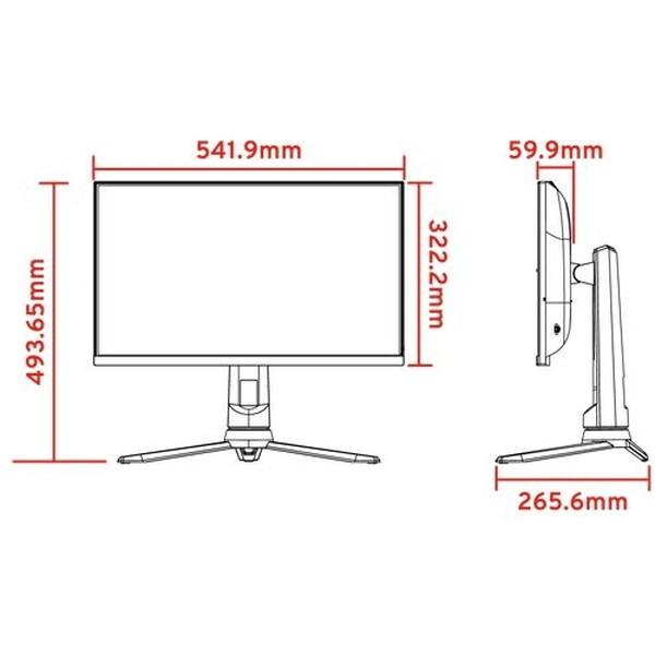Pixio Pixio PX24QPRO-O 23.8型 ゲーミングモニター : MAXZEN Direct
