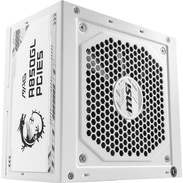 MSI MSI MAG A850GL PCIE5 WHITE ホワイト 電源ユニット : MAXZEN