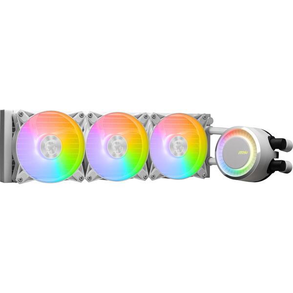 MSI MSI MAG CORELIQUID E360 WHITE CPUクーラー : MAXZEN Direct