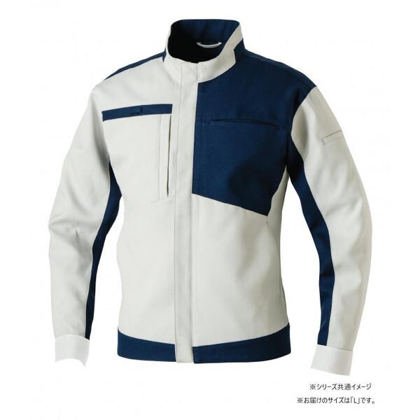 桑和 9522-00 長袖ブルゾン Lサイズ シルバーグレー(22) SOWA : MAXZEN