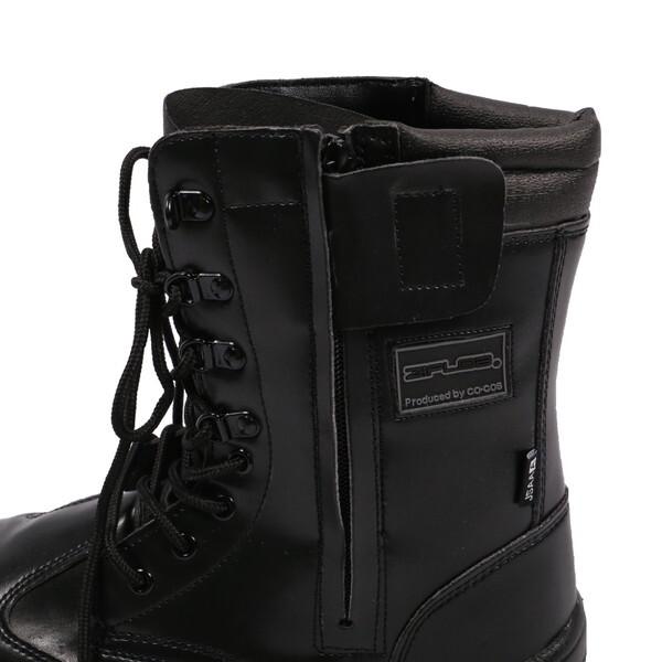 コーコス HZ-703 セーフティ長編みブーツ ブラック 26.5 : MAXZEN