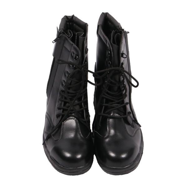 コーコス HZ-703 セーフティ長編みブーツ ブラック 26.5 : MAXZEN