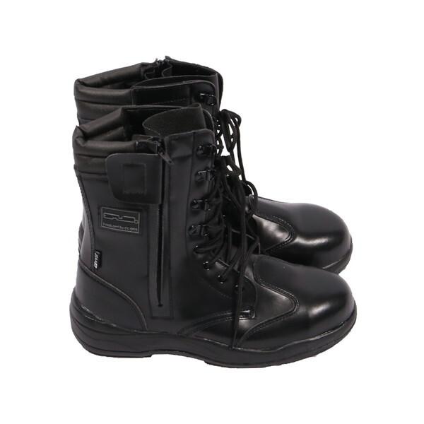 コーコス HZ-703 セーフティ長編みブーツ ブラック 26.5 : MAXZEN