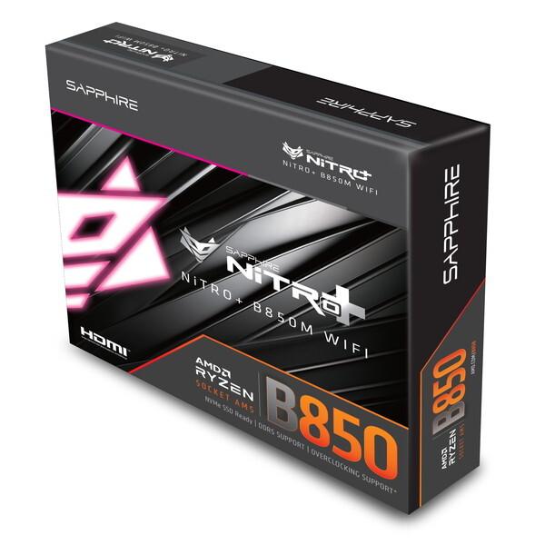SAPPHIRE N-B850M/52123-01-40G ブラック マザーボード メーカー直送_7