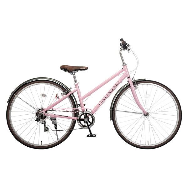 ピンクシティサイクル 前面バスケット付き書類全て揃ってます。 フォルクスワーゲン（Volkswagen） シティサイクル VW-CR7006AL ピンク