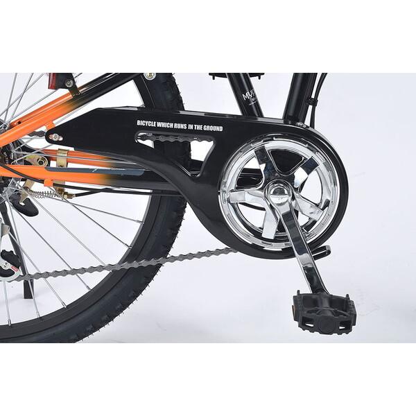 池商 マイパラス MYPALLAS MJ824F BL 折畳ジュニアMTB24・6SP ブルー