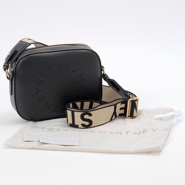 【並行輸入品】 Stella McCartney ステラマッカートニー ショルダーバッグ ブラック 700266 WP0057 1000 STELLA SM CAMERA BAG BLACKの画像