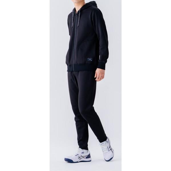 GOSEN ゴーセン スポーツウエア 裏起毛ストレッチジップアップパーカー