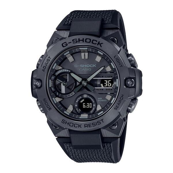 腕時計 時計 CASIO カシオ G-SHOCK メンズ GST-B400BB-1AJF GSHOCK ジーショック G-STEEL ソーラー充電 ブラック 誕生日 新生活 クリスマス 父の日 プレゼント