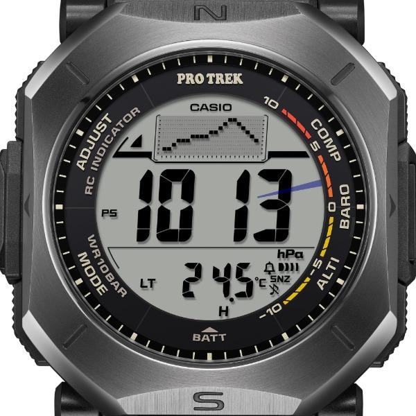 腕時計 時計 CASIO カシオ PRO TREK プロトレック メンズ PRW-69Y-1JF 電波ソーラー充電 ウォッチ ブラック 誕生日 新生活 クリスマス 父の日 プレゼント ギフトの画像