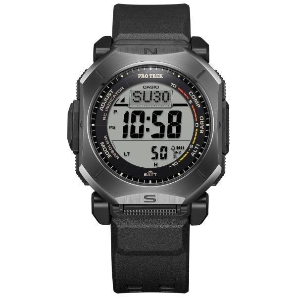 腕時計 時計 CASIO カシオ PRO TREK プロトレック メンズ PRW-69Y-1JF 電波ソーラー充電 ウォッチ ブラック 誕生日 新生活 クリスマス 父の日 プレゼント ギフトの画像