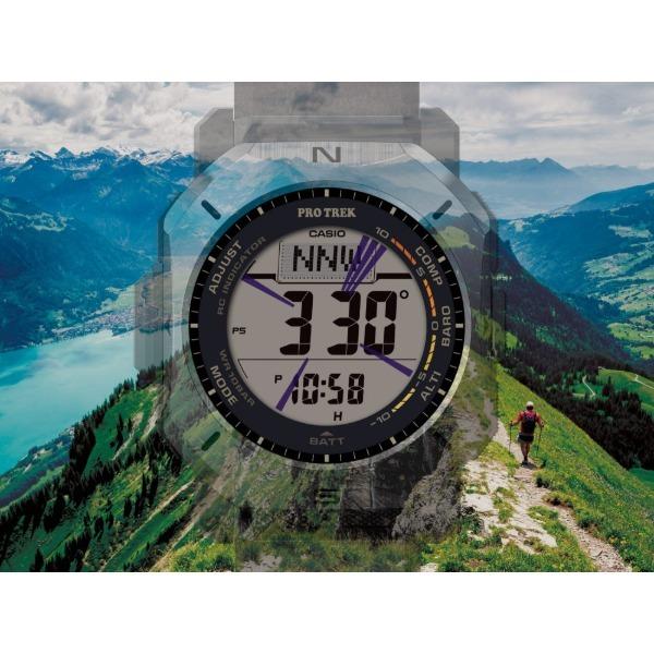 腕時計 時計 CASIO カシオ PRO TREK プロトレック メンズ PRW-69Y-1JF 電波ソーラー充電 ウォッチ ブラック 誕生日 新生活 クリスマス 父の日 プレゼント ギフトの画像
